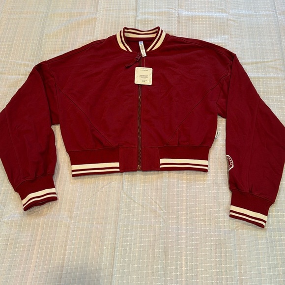Fabletics Jackets & Blazers - Fabletics Year Round Terry Bomber Jacket Small NWT